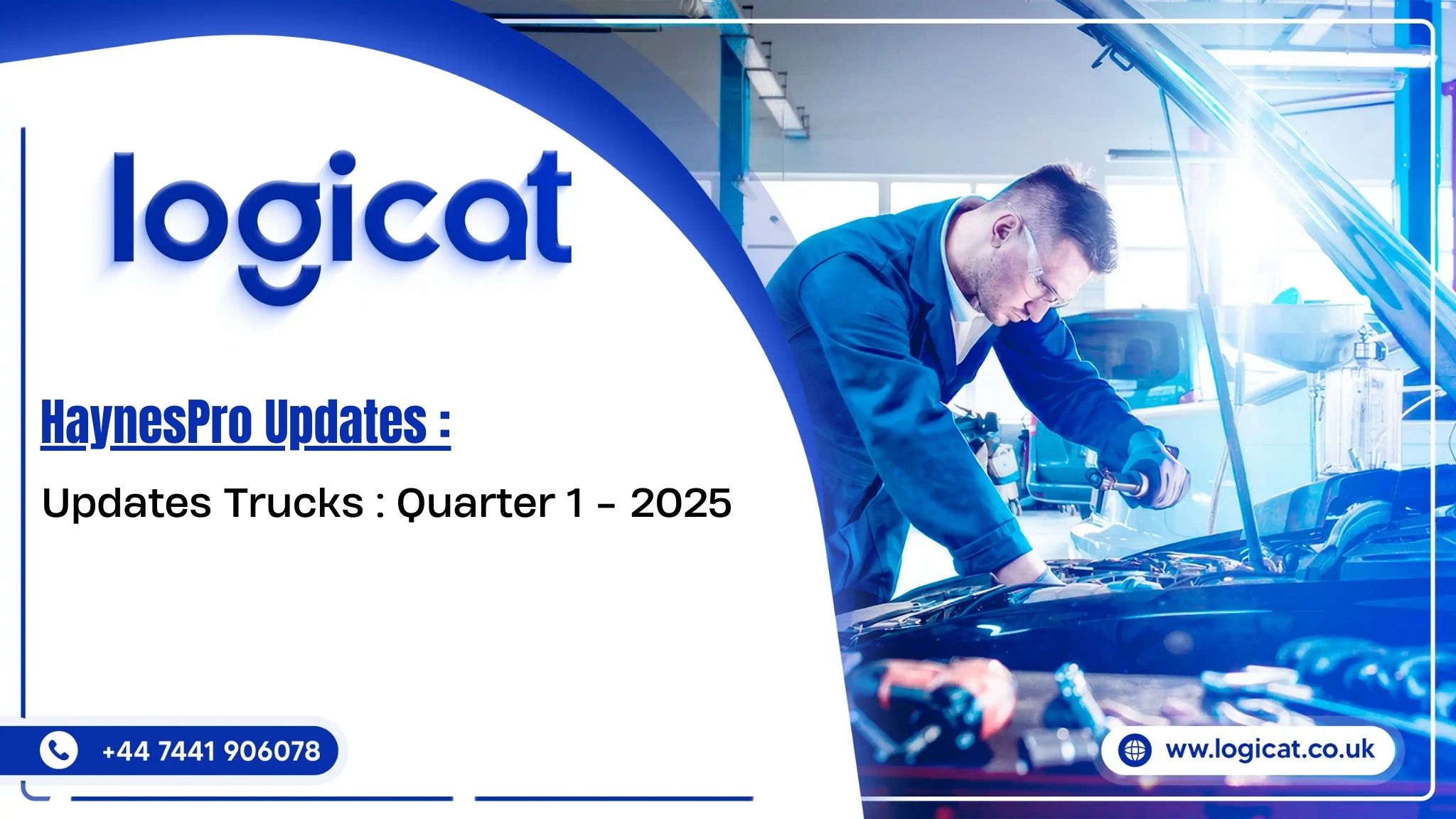 Banner logicat updates trucks