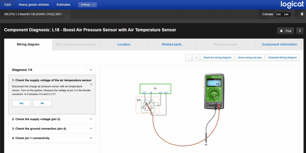 component diagnosis haynespro