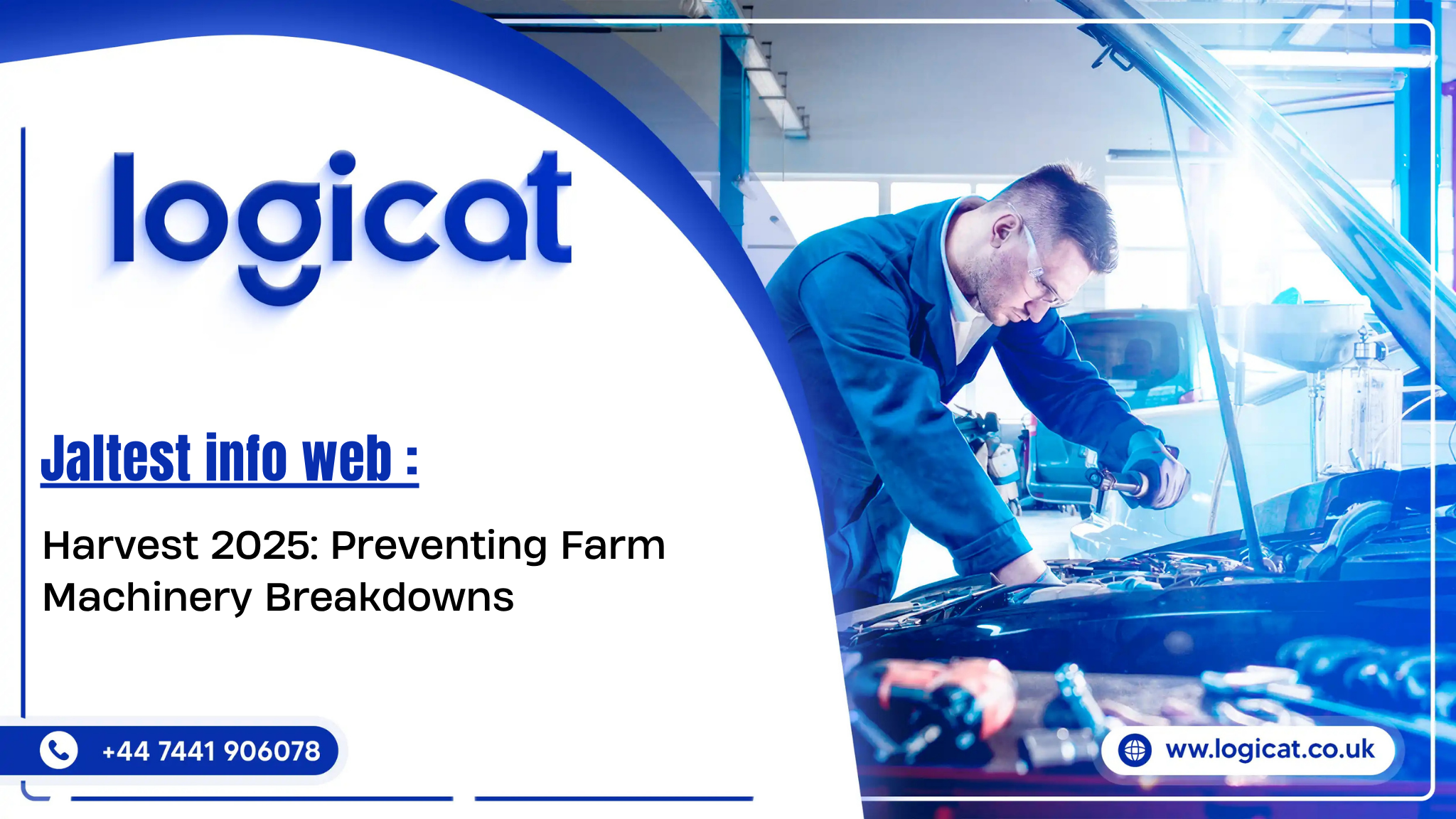 Preventing farm machinery breakdowns