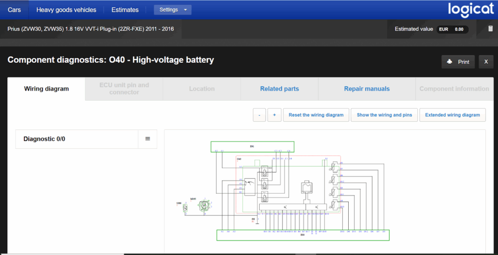 Hybrids: MG1/MG2 Strategy and P0xxx Codes – wiring diagrams  and Complete Analysis with HaynesPro