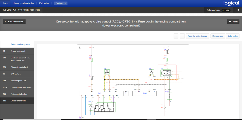HaynesPro Case Study: Volkswagen Golf 7 – ACC Radar