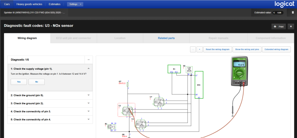 SCR system wiring diagrams